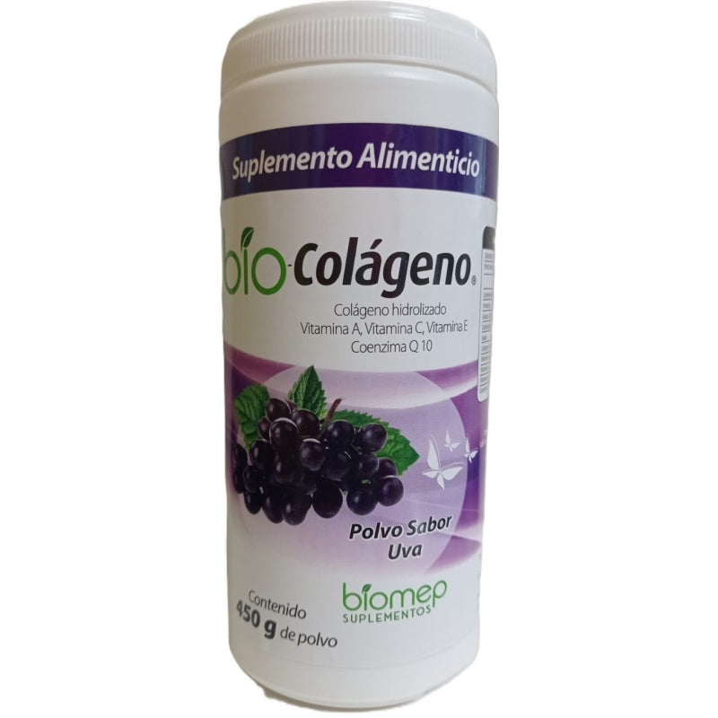 BIO-COLLAGEN GRAPE FLAVOR 450G JAR