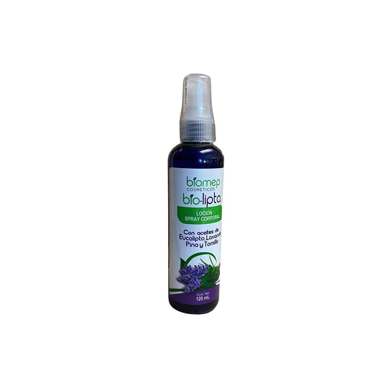 BIO-LIPTO BODY SPRAY LOTION 120ML