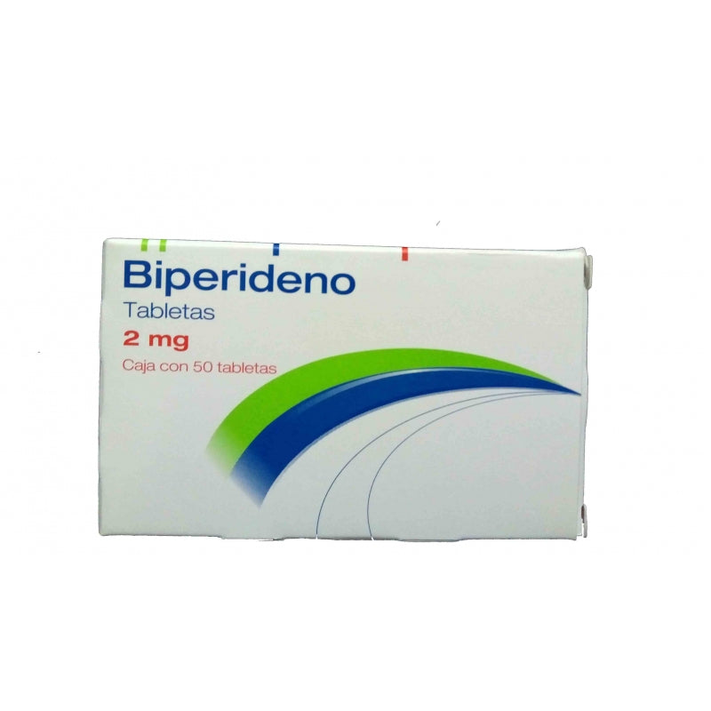 BIPERIDEN (AKINETON) 2MG 50 TABLETS