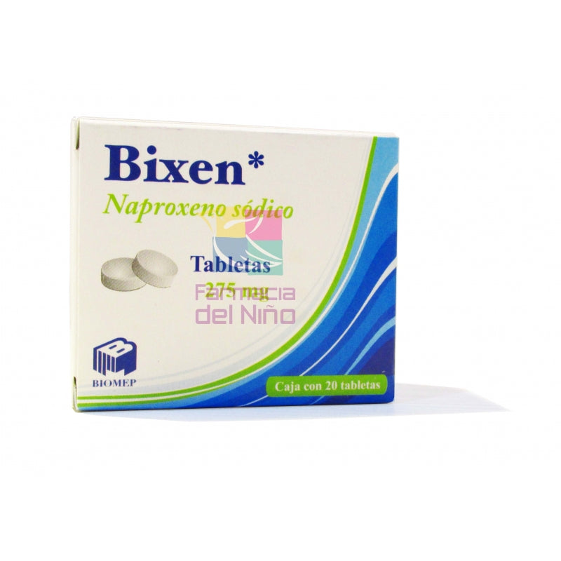 BIXEN (NAPROXEN SODIUM) 20 TABS 275MG