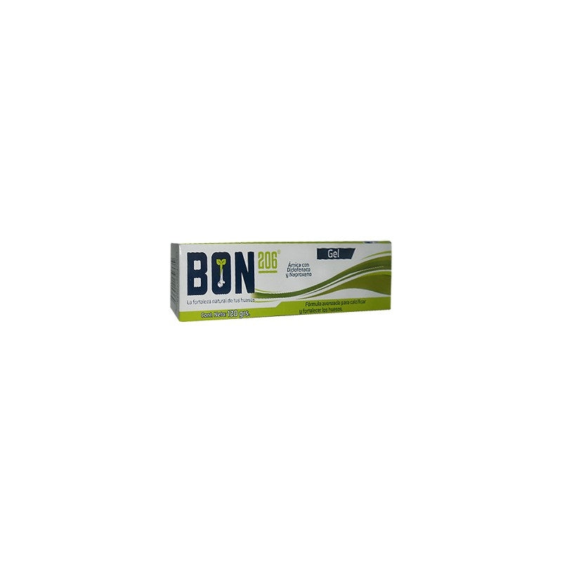 BON 206 (ARNICA/DICLOFENAC/NAPROXEN) GEL 120G