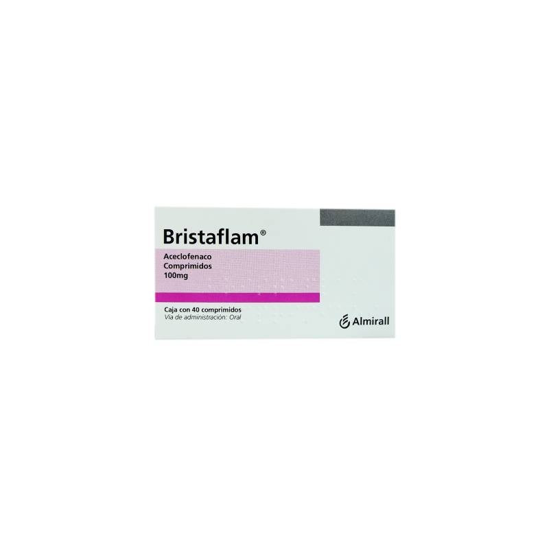 BRISTAFLAM (ACECLOFENAC) 100MG 40 TABLETS