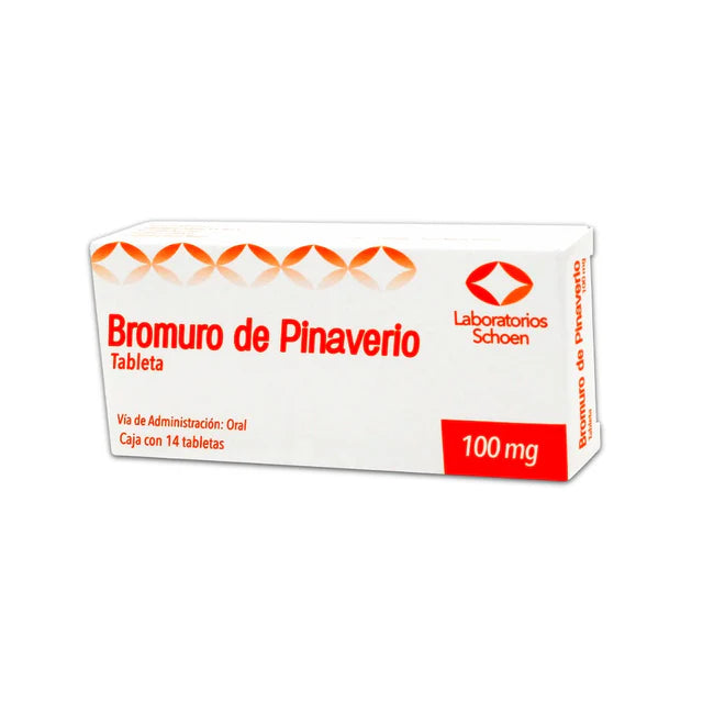 PINAVERIUM BROMIDE 100MG 14TABLETS
