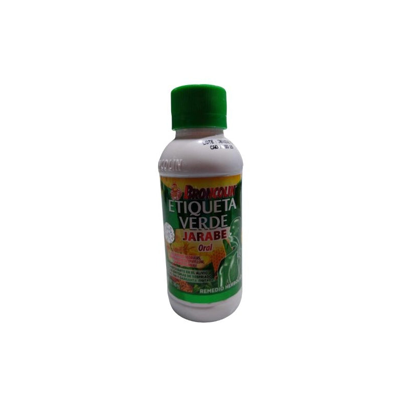 BRONCOLIN GREEN LABEL (HERBAL REMEDY) 140 ml