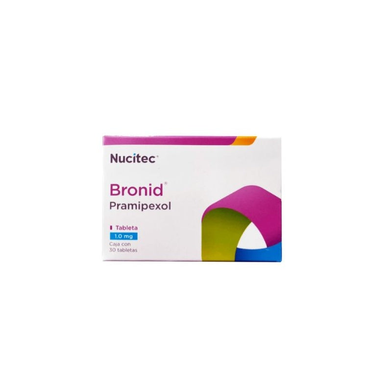 BRONID (PRAMIPEXOLE) 1.0MG 30 TABS