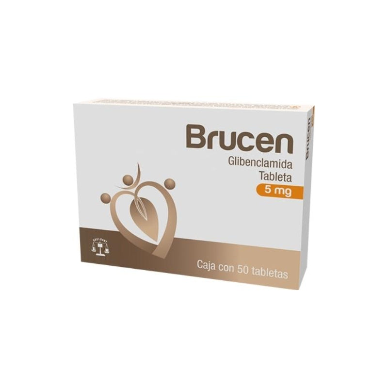 BRUCEN (GLIBENCLAMIDE) 5MG 50 TABLETS