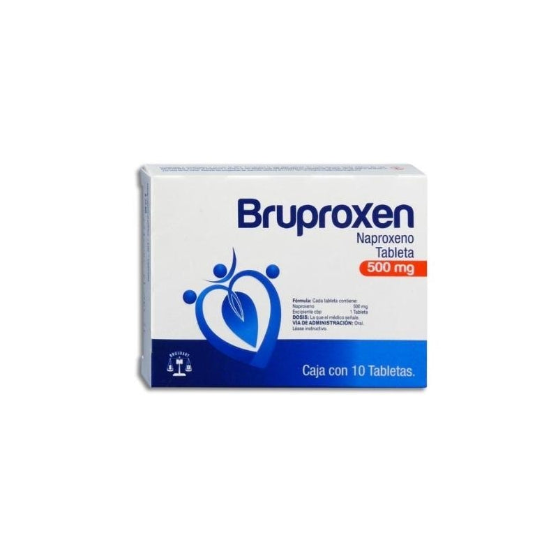 BRUPROXEN (NAPROXEN) 500MG 10 TABLETS