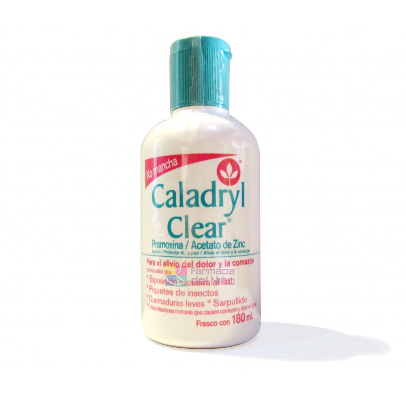 CALADRYL CLEAR (ZINC ACETATE, PRAMOXINE) LOTION 180 ML