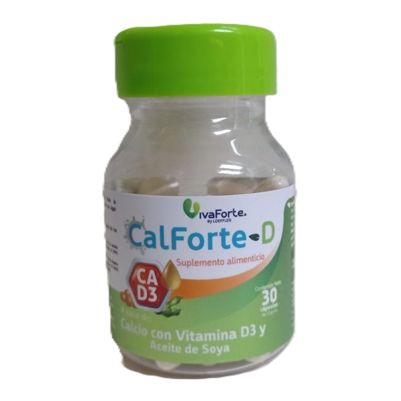 CALFORTE-D (CALCIUM/VIT D3 AND SOY ACID) 30 CAPSULES