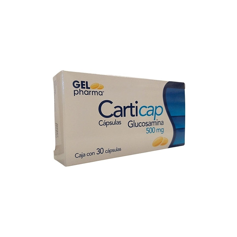 CARTICAP (GLUCOSAMINE) 500MG 30 CAPSULES