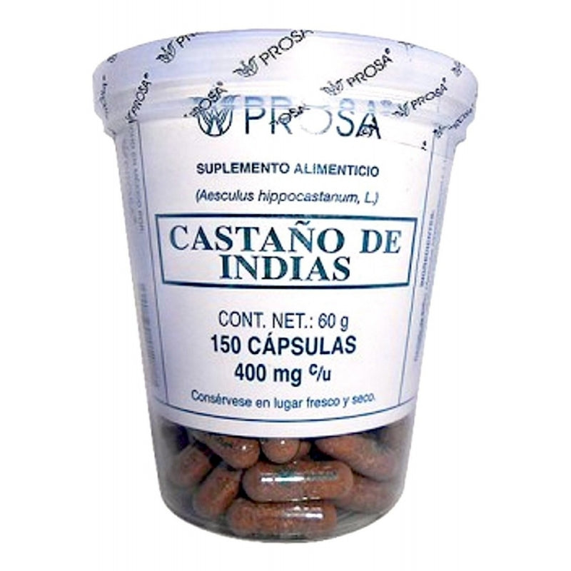 HORSE CHESTNUT 400MG 150 CAPSULES PROSA