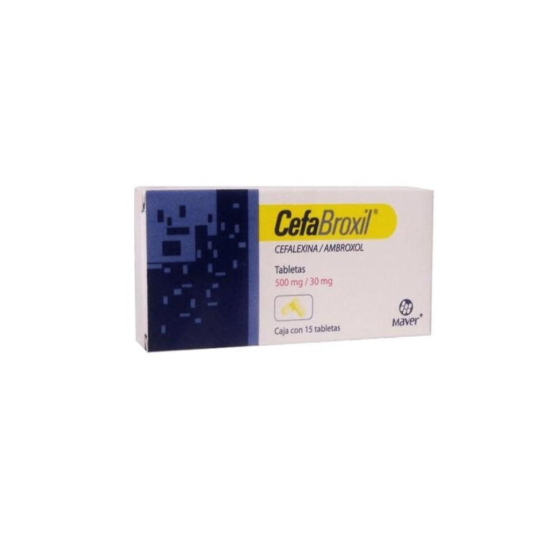 CEFABROXIL (Cefalexin/Ambroxol) 500mg/30mg 15 tablets