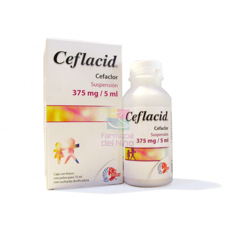 CEFLACID (CEFACLOR) SUSP. 75 ML 375 MG