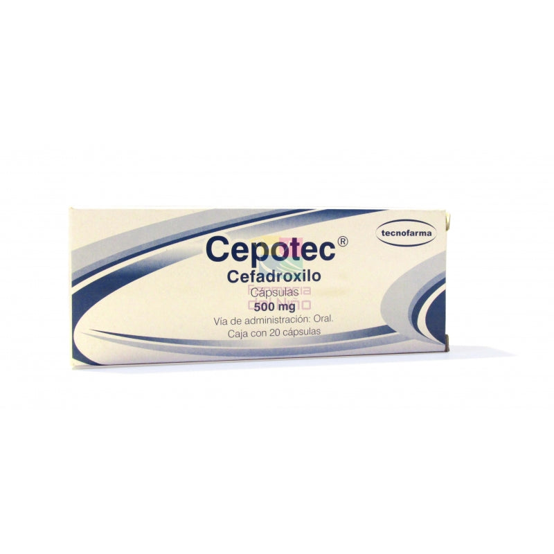 CEPOTEC (CEFADROXIL) 20 CAPSULES 500 MG