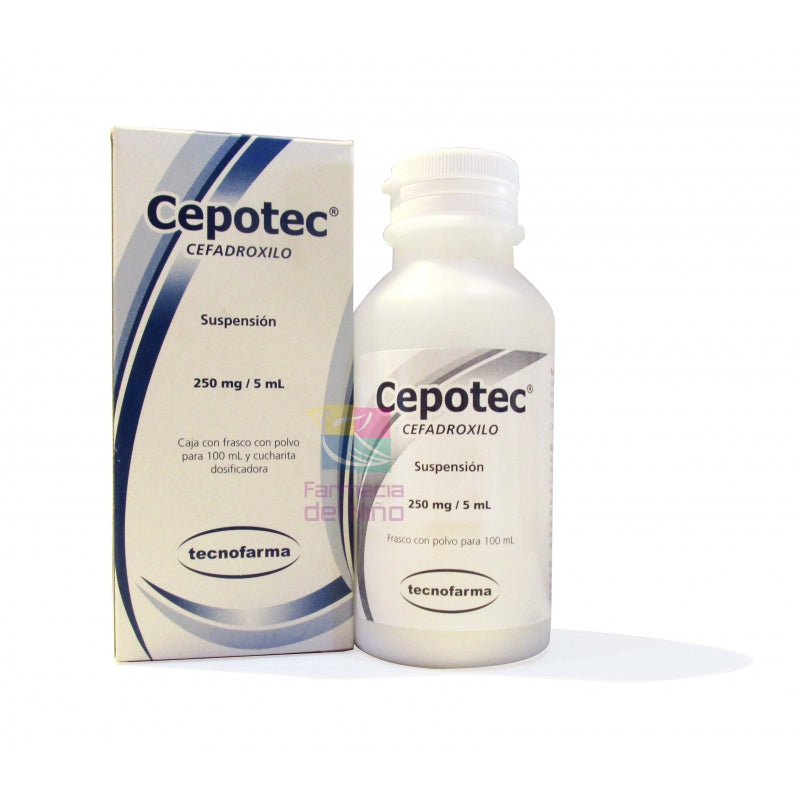 CEPOTEC (CEFADROXIL) SUSP. 100 ML 250 MG