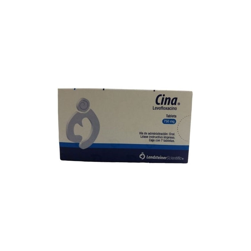 CINA (LEVOFLOXACIN) 750MG 7 TABLETS