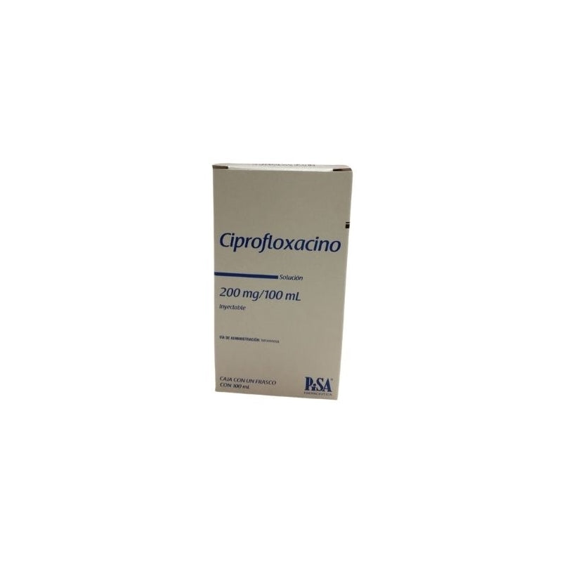CIPROFLOXACIN (CIPROFLOXACIN) 200ML INJECTABLE SOLUTION