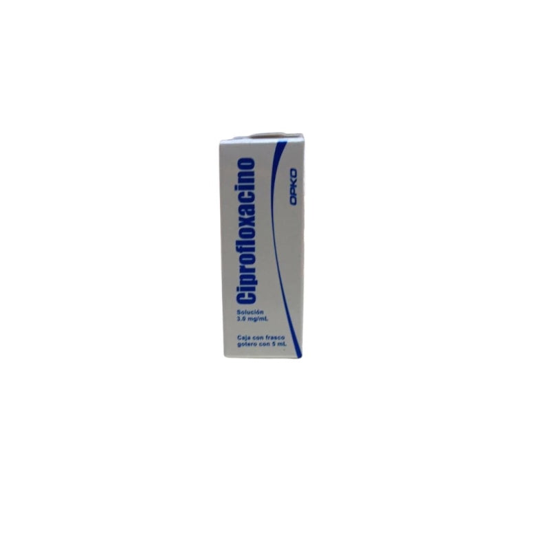 CIPROFLOXACIN (Opko) 3MG/ML OPHTHALMIC SOLUTION 5ML