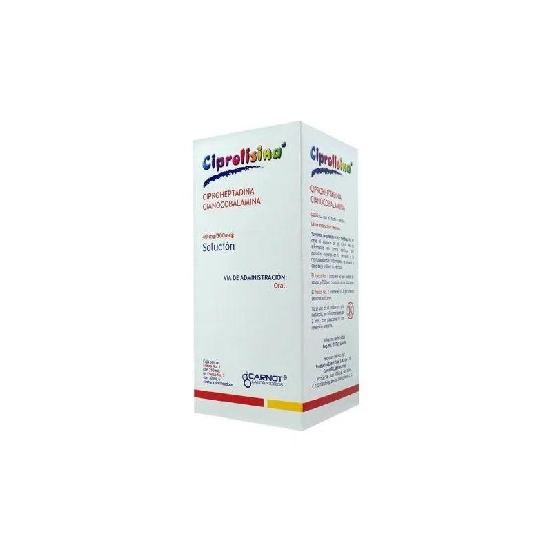 CIPROLISINA (CYPROHEPTADINE/CYANOCOBALAMIN) SOLUTION