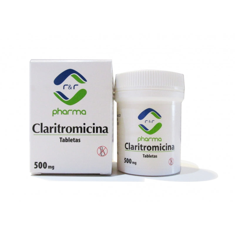 CLARITHROMYCIN W/10 TABLETS 500 MG