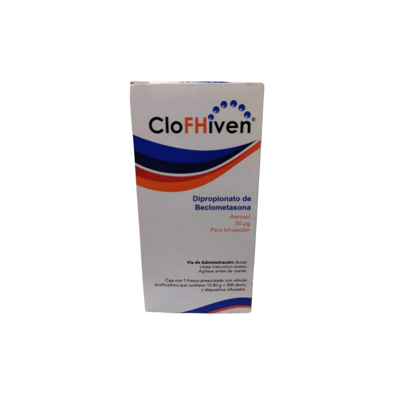 CLOFHIVEN (BECLOMETASONE DIPROPIONATE) AEROSOL 50MCG 200 DOSES