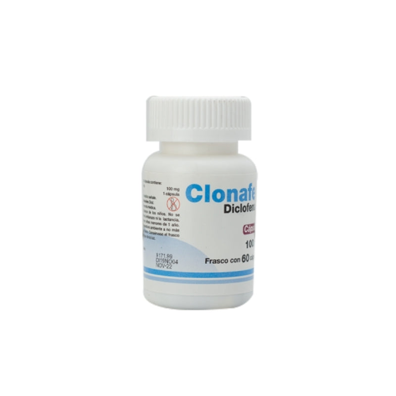 CLONAFEC (DICLOFENAC) 100MG 60 CAPSULES