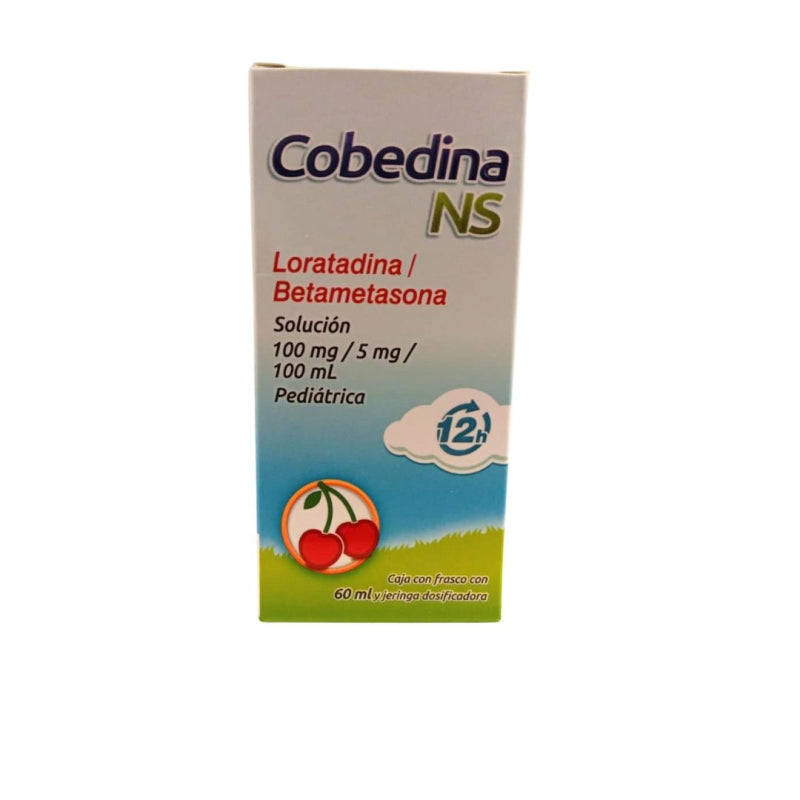 Cobedina NS (Loratadine/ Betamethasone) 100mg/5mg Pediatric Solution 60ml Bottle