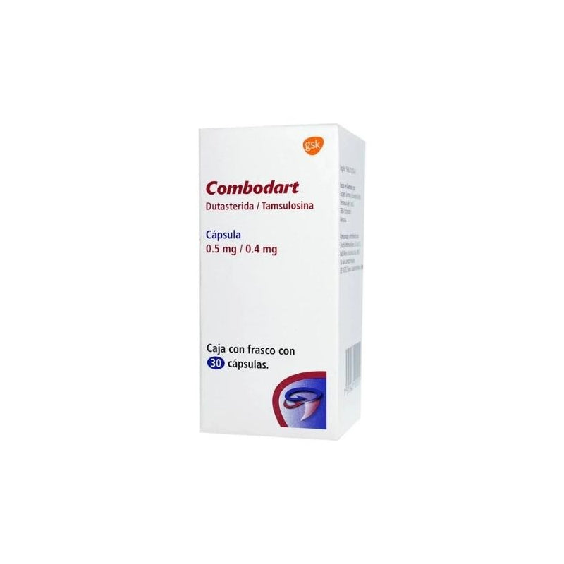 COMBODART (Dutasteride/Tamsulosin) 0.5mg/0.4mg 30 capsules