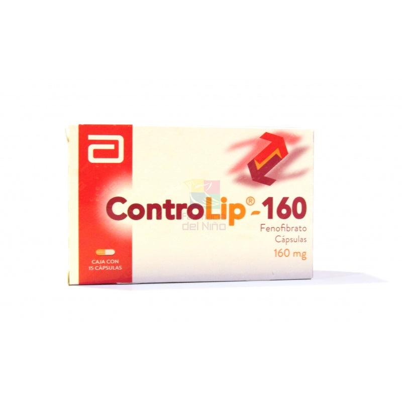 CONTROLIP (FENOFIBRATE) 15 CAPS 160MG