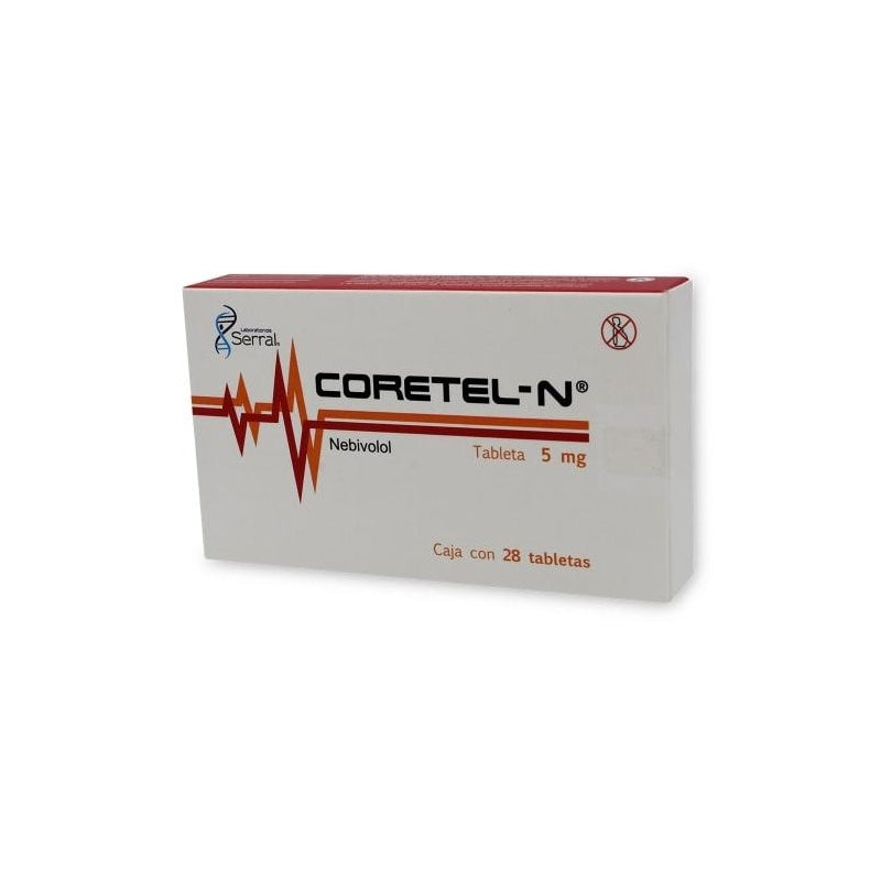 CORETEL-N (NEBIVOLOL) 5MG 28 TABLETS