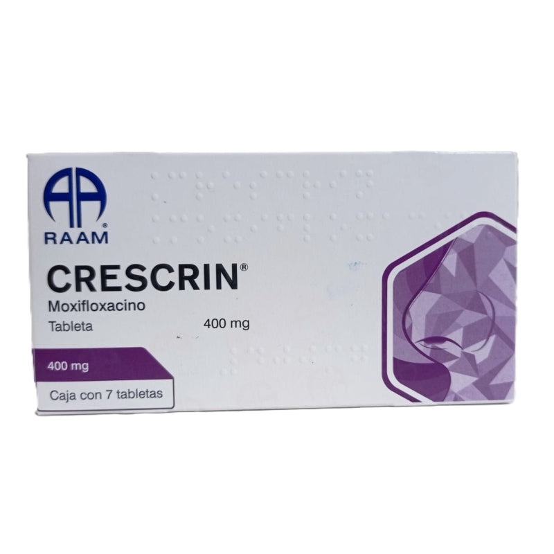CRESCRIN (MOXIFLOXACIN) 400MG 7 TABLETS