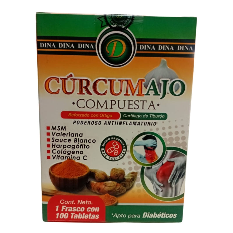 CURCUMAJO COMPOUND (DINA) 100 TABLETS