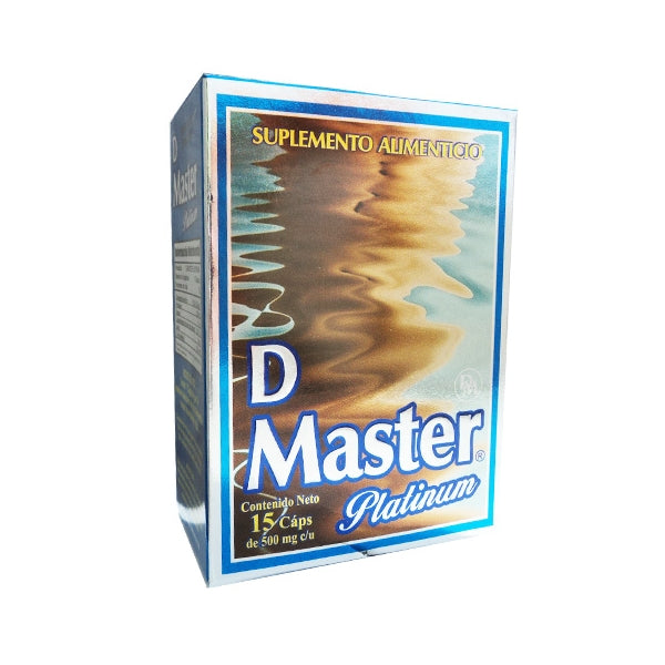 D MASTER PLATINUM 500MG W/15 CAPSULES