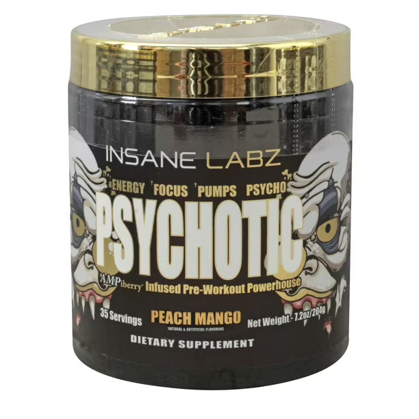 INSANE LABZ PSYCHOTIC GOLD PEACH MANGO 35 SERVICIOS