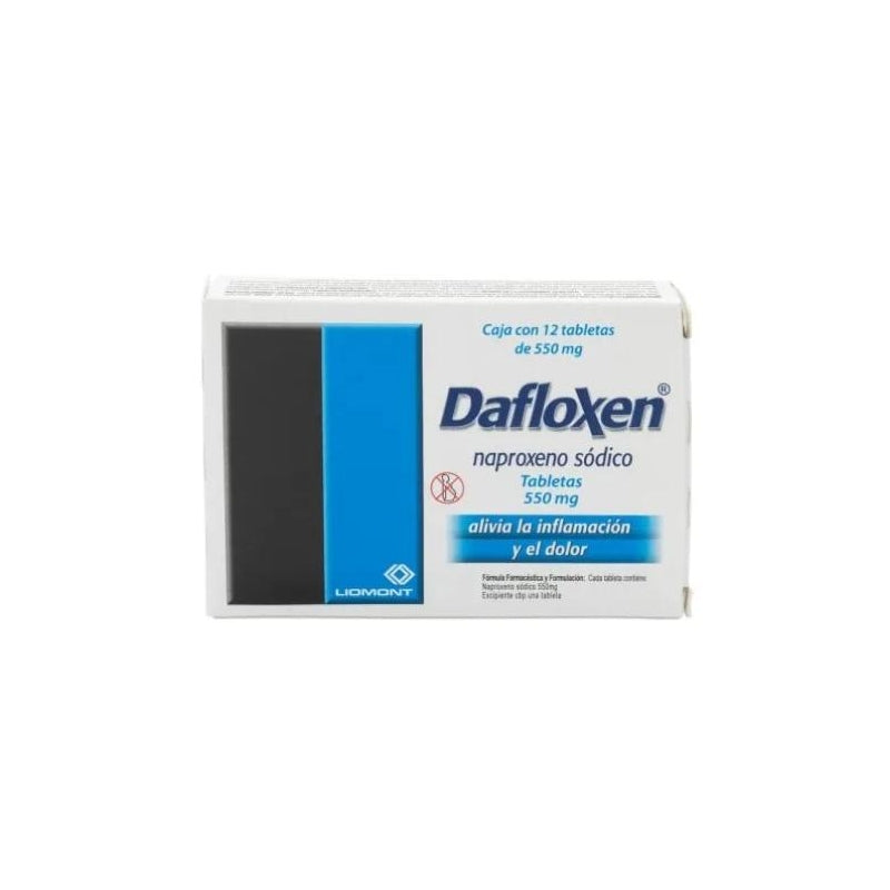 DAFLOXEN (NAPROXEN SODIUM) 12 TABS 550MG