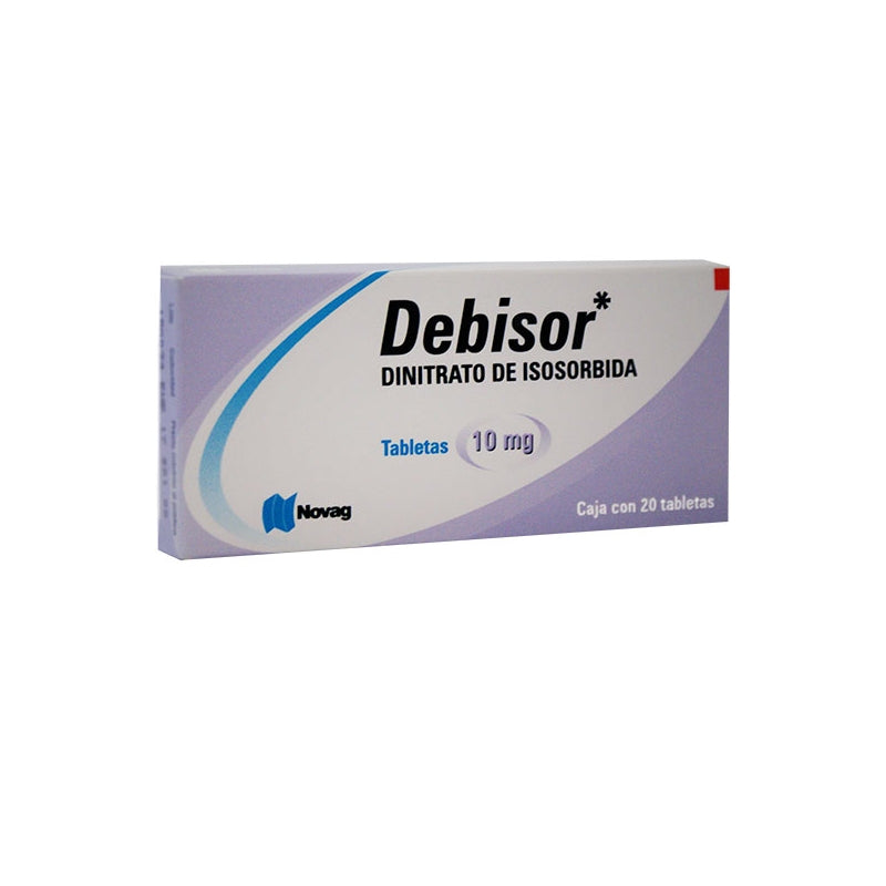 DEBISOR 20 tablets 10 mg (ISORBID)