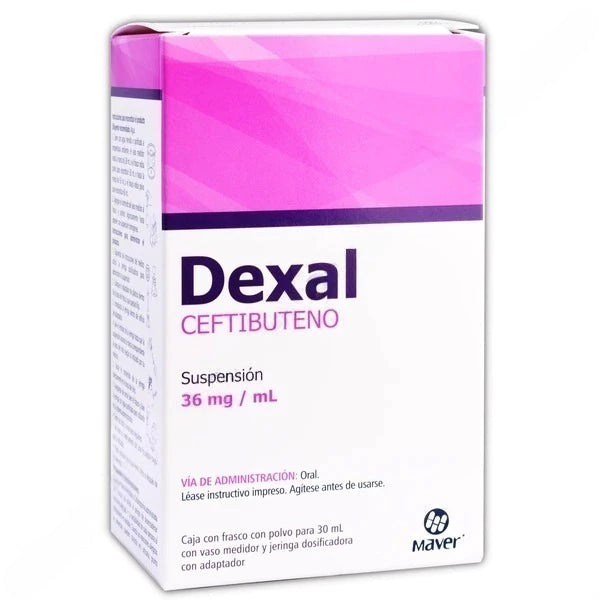 DEXAL (CEFTIBUTENO) SUP. FCO.30 ML  36MG/ML