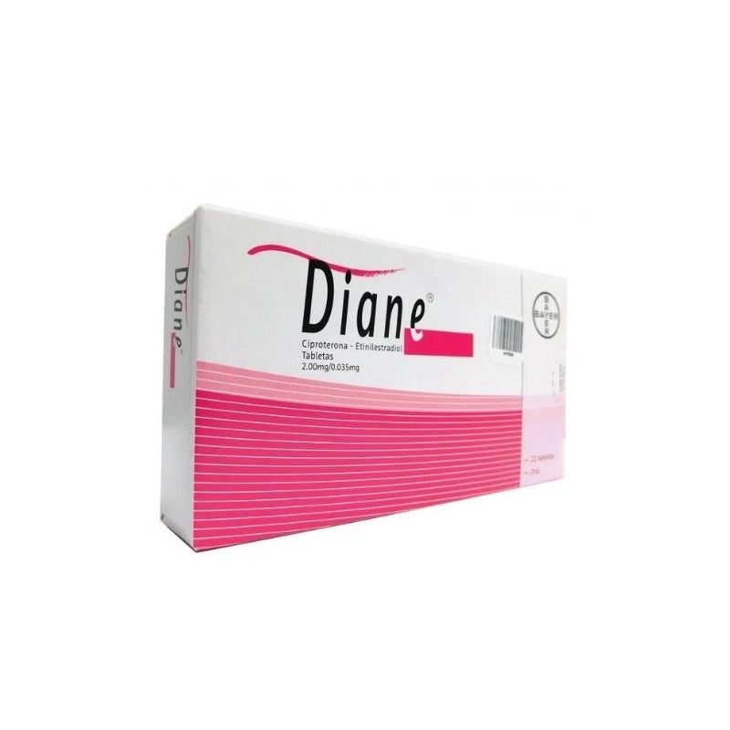 DIANE (CIPROTERONA / ETINILESTRADIOL) 2MG / 0.035MG 21 TAB