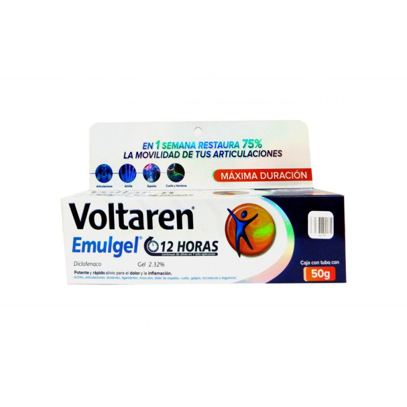 DICLOFENAC EMULGEL 12 HOURS 50G
