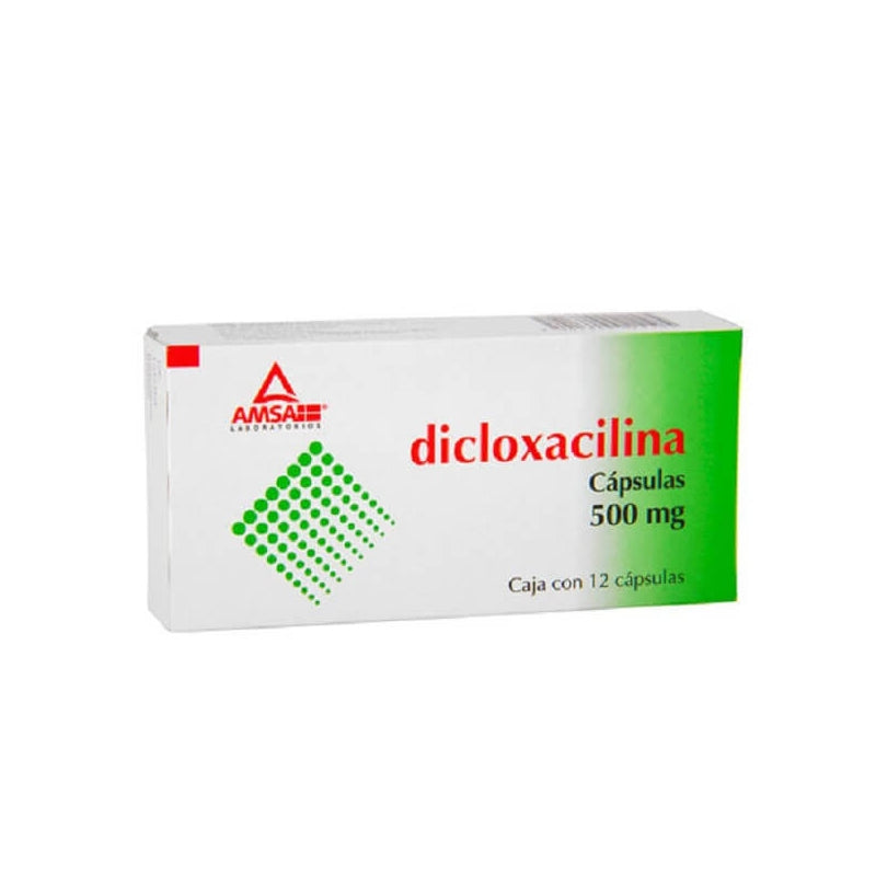 DICLOXACILLIN 500MG 12 CAPSULES