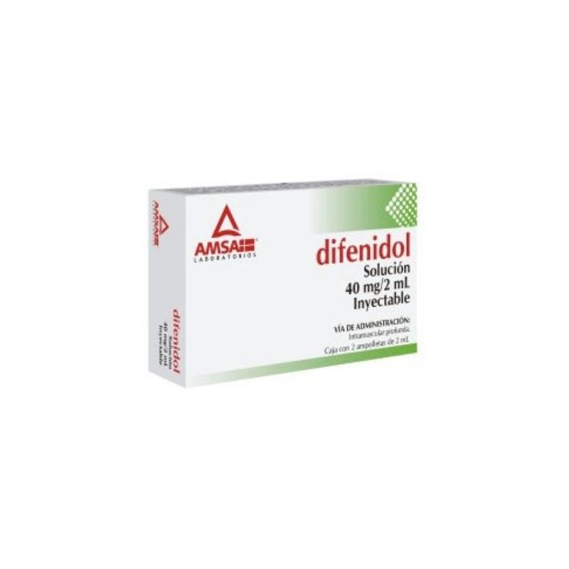 DIFENIDOL 40MG INJECTION SOLUTION 2 ML 2 ampoules