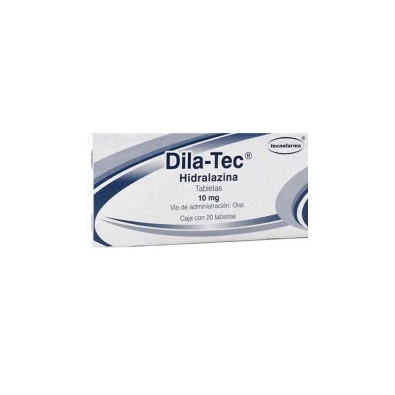 DILA-TEC c/20 TABLETS 10 MG