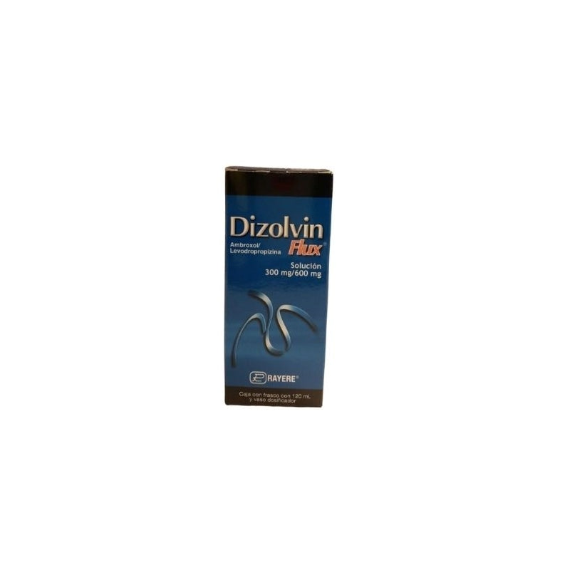 DIZOLVIN (AMBROXOL, LEVODROPROPIZINE) 300MG/600MG BOTTLE WITH 120 ML