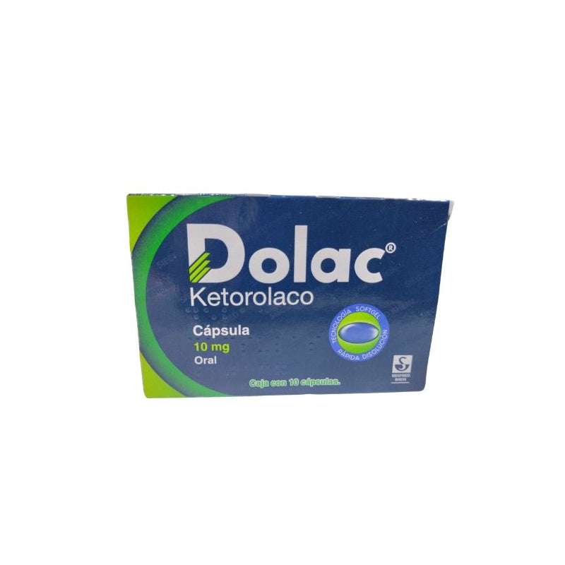 DOLAC (ketorolac) 10mg 10 tablets