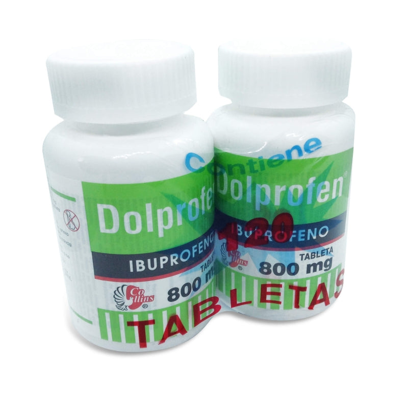 DOLPROFEN (IBUPROFEN) 800MG 60 TABLETS 2X1