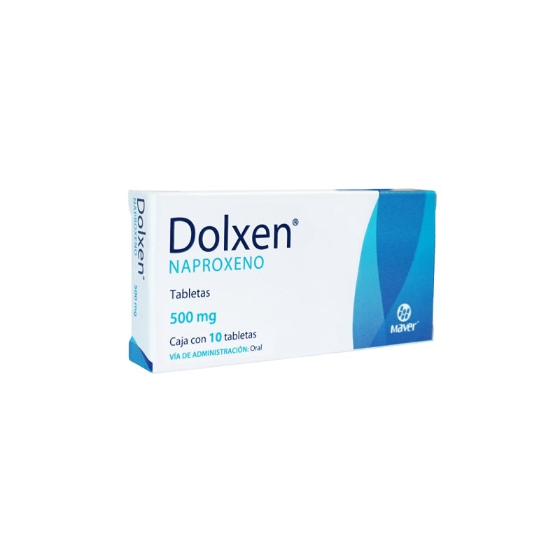 DOLXEN (NAPROXEN) 500MG 10 TABLETS
