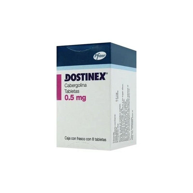 DOSTINEX 0.5 MG (CABERGOLINE) TAB 8