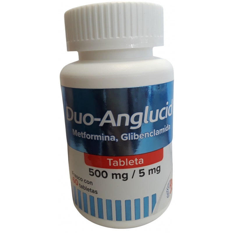 DUO-ANGLUCID (METFORMIN / GLIBENCLAMIDE) 500/5.0MG 60TAB