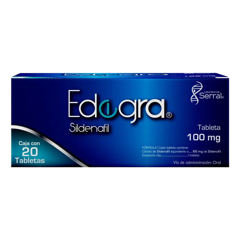 EDEGRA (SILDENAFIL) 20TABS 100MG