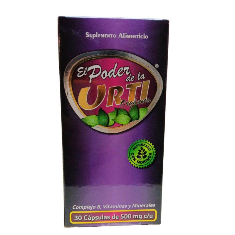 THE POWER OF ORTI 500mg 30 Capsules